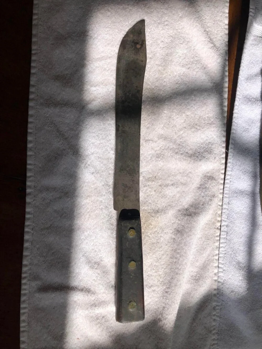 Antique Lamson military butcher knife